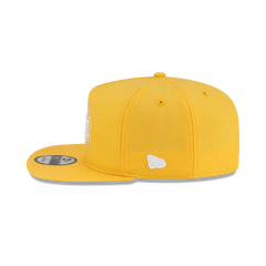 New Era Branded A Gold Skeletal 9FIFTY A-Frame Snapback Hat