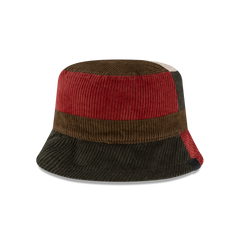 New Era Branded Corduroy Pieced Bucket Hat