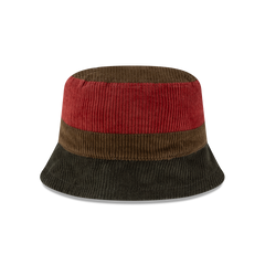 New Era Branded Corduroy Pieced Bucket Hat
