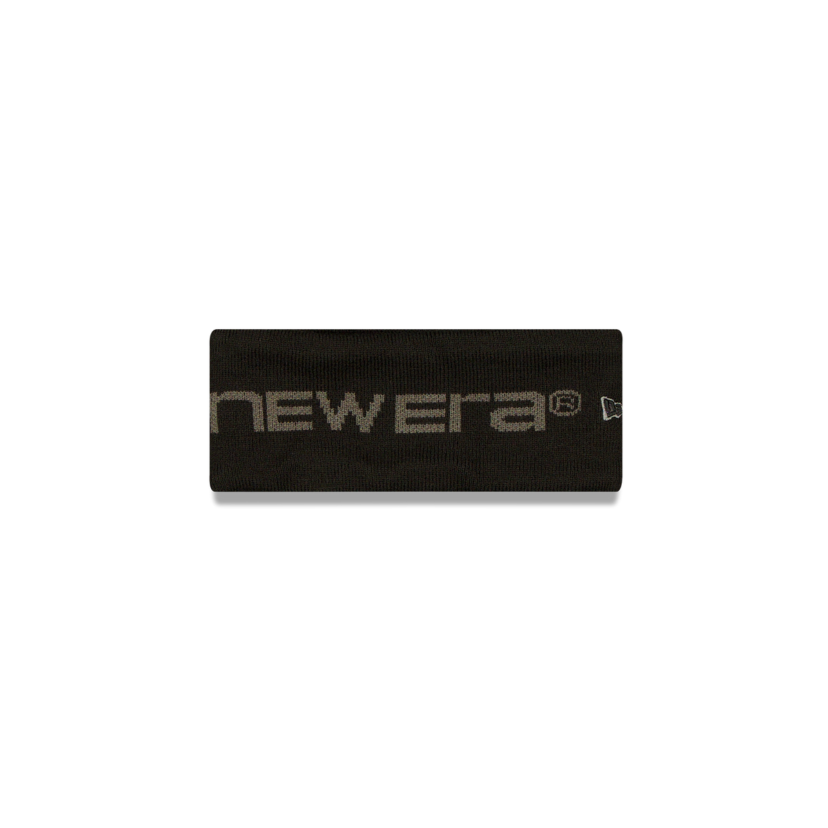 New Era Branded Black Fleece Lined Headband