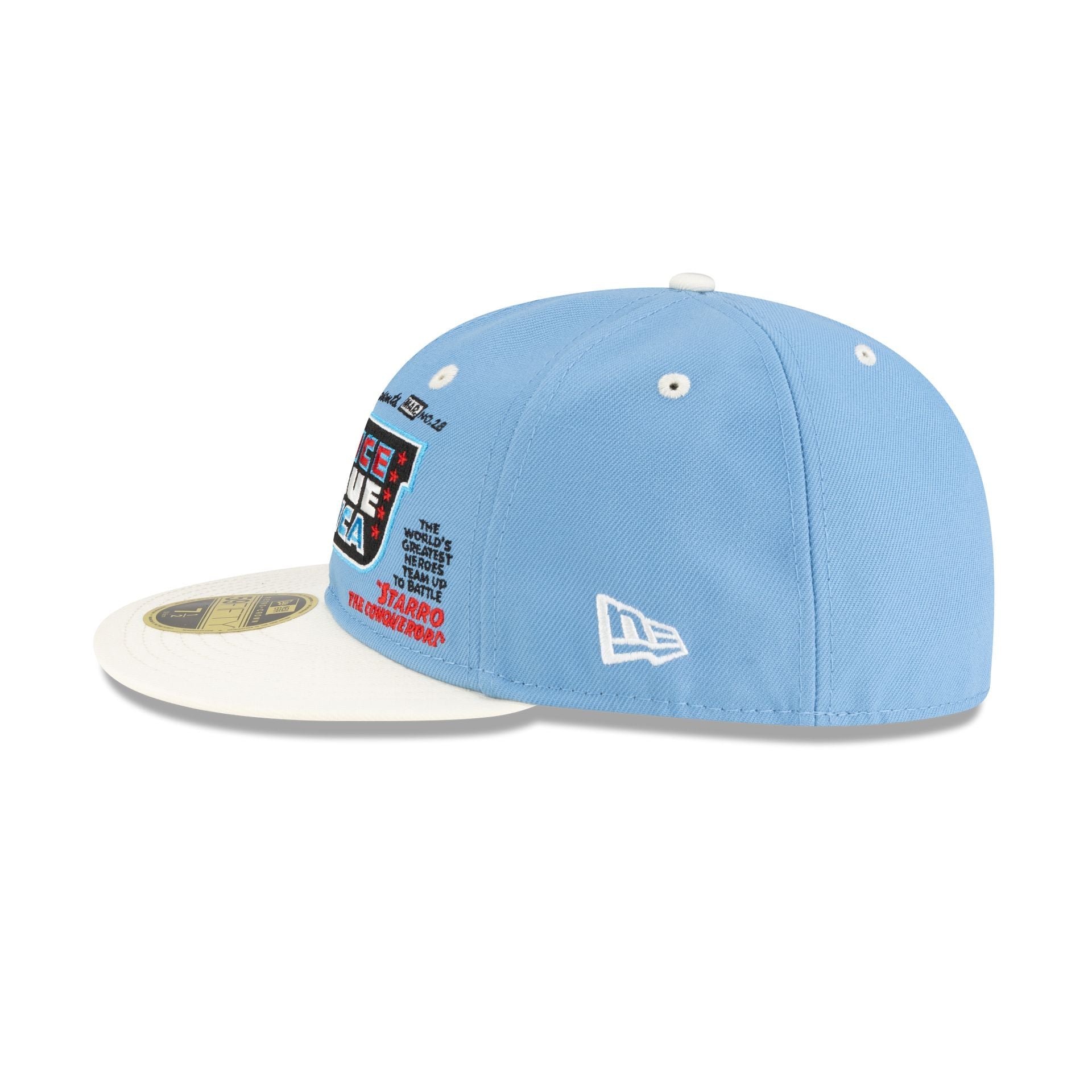 Justice League of America Retro Crown 59FIFTY Fitted Hat