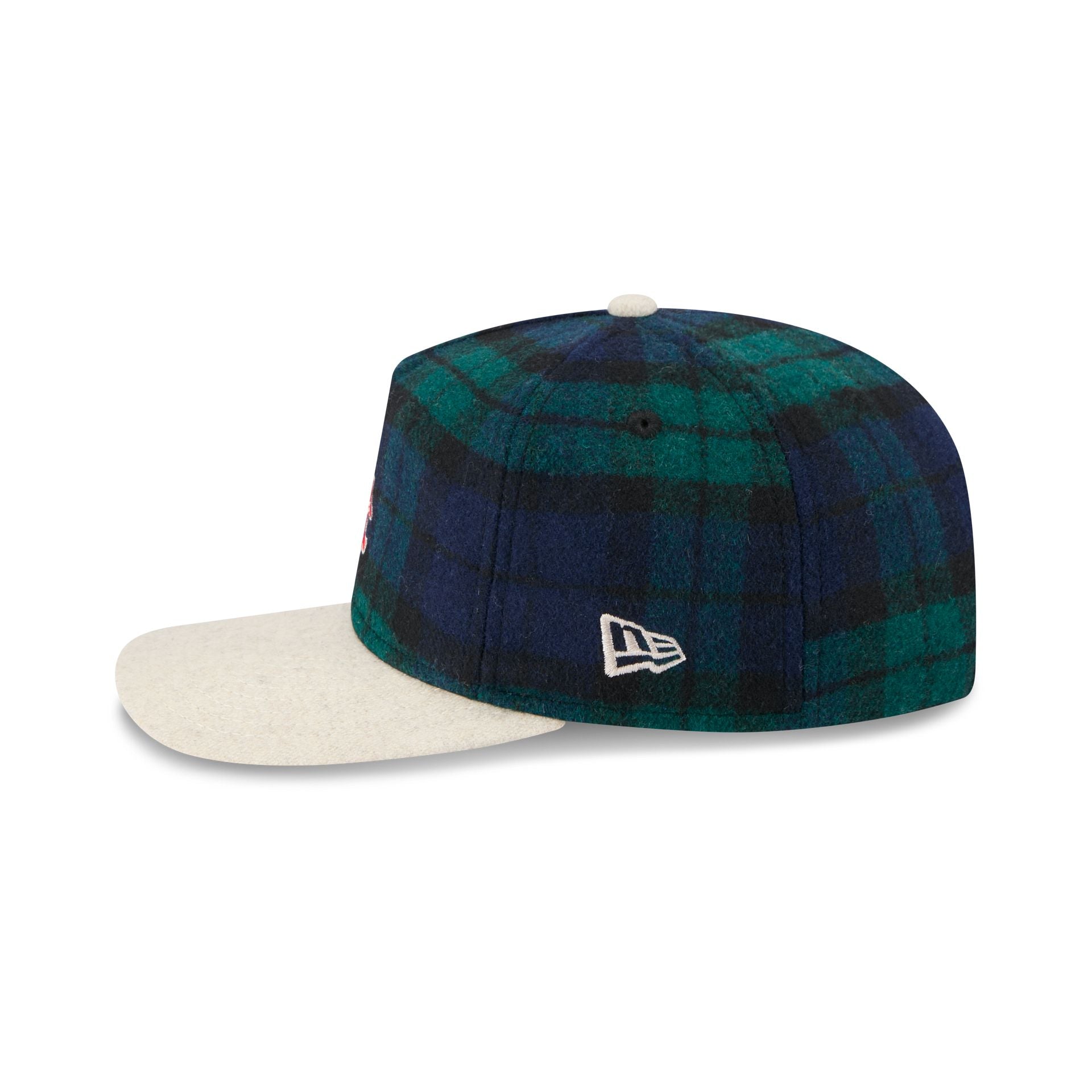 Los Angeles Angels Plaid Letterman 19TWENTY Adjustable Hat