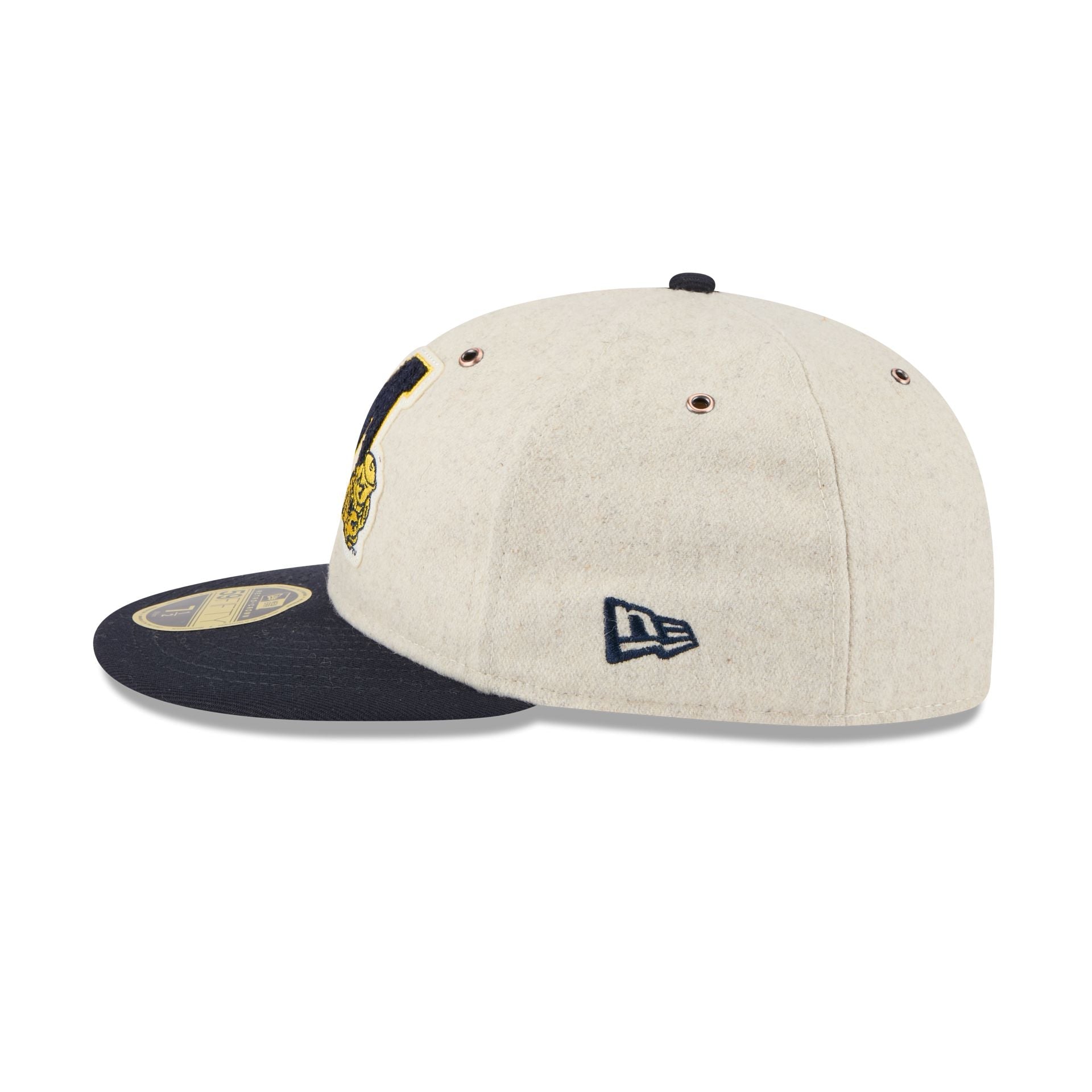 Michigan Wolverines College Vault Wool Letterman Retro Crown 59FIFTY Fitted Hat