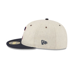 Los Angeles Angels Wool Letterman Retro Crown 59FIFTY Fitted Hat