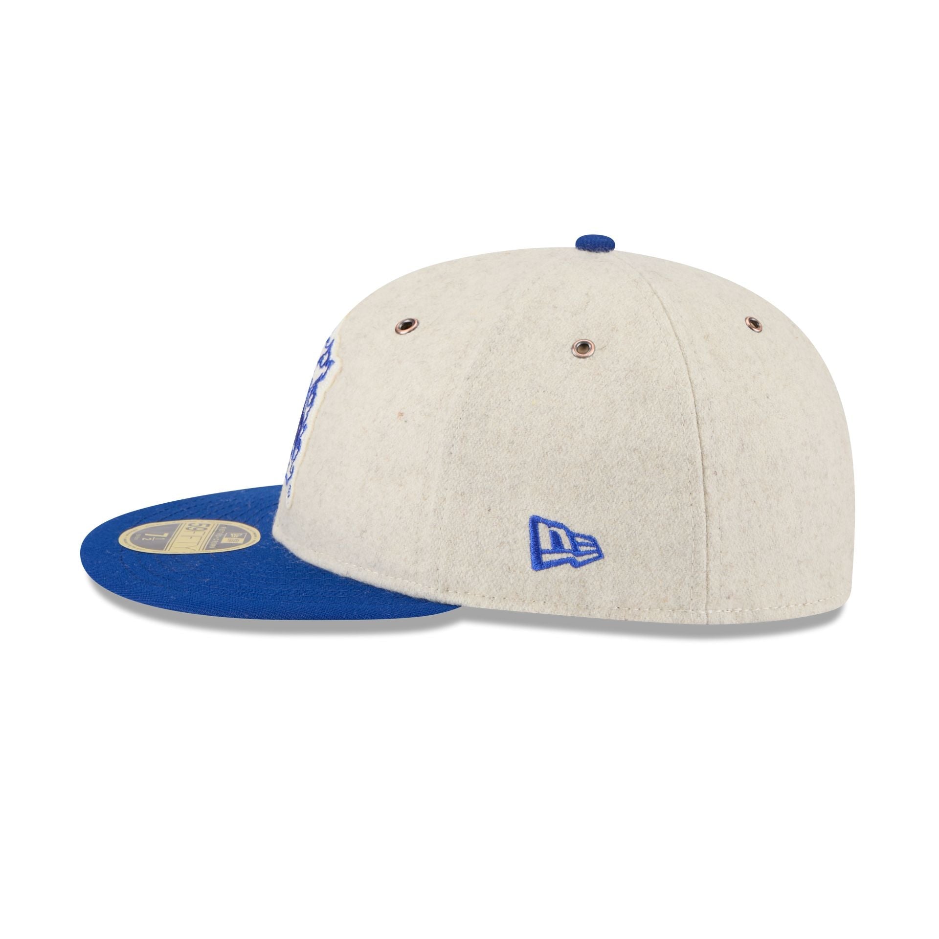 Duke Blue Devils College Vault Wool Letterman Retro Crown 59FIFTY Fitted Hat