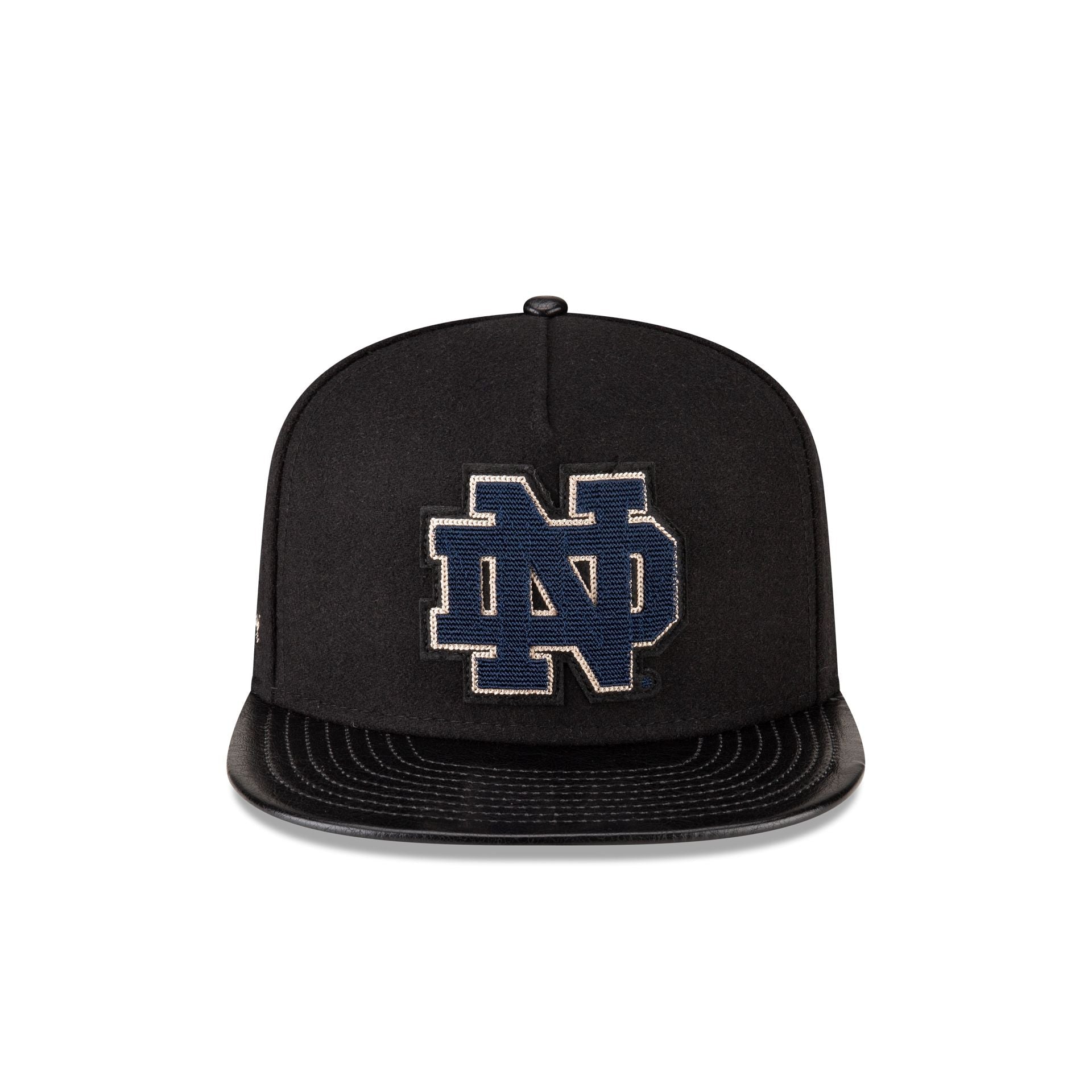 Notre Dame Fighting Irish Wool Letterman 9FIFTY A-Frame Snapback Hat