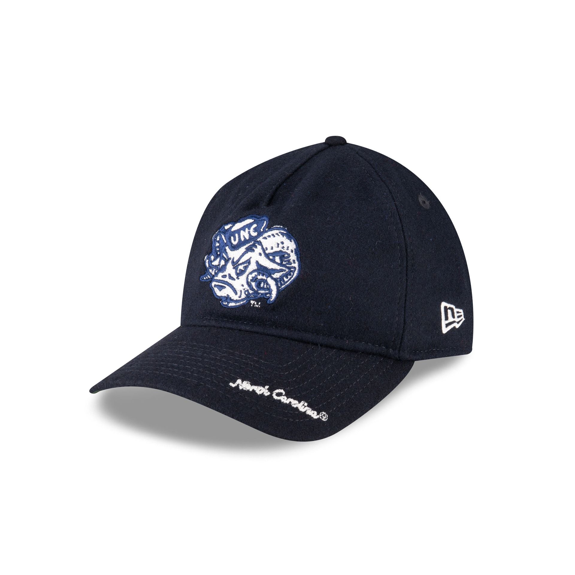 North Carolina Tar Heels College Vault Wool Letterman 9TWENTY A-Frame Adjustable Hat Adjustable Hat