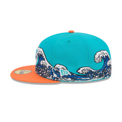 Miami Dolphins Tidal Flow 59FIFTY Fitted Hat