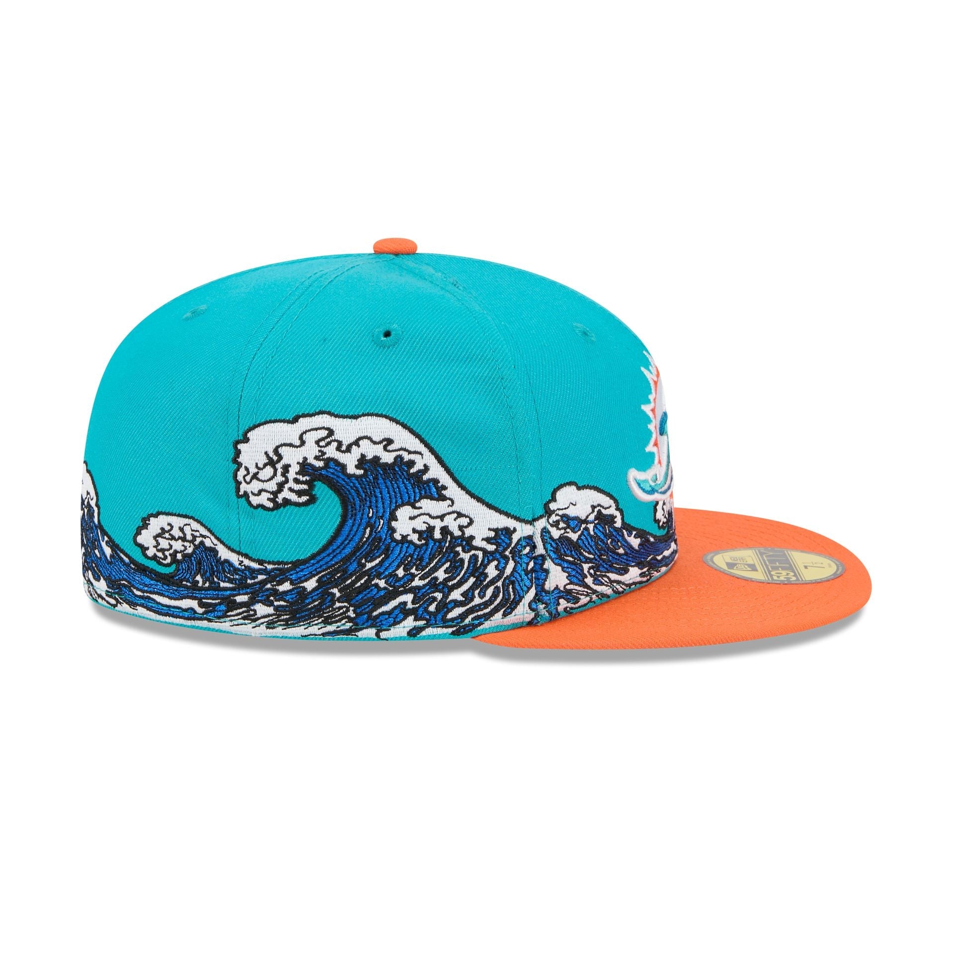 Miami Dolphins Tidal Flow 59FIFTY Fitted Hat