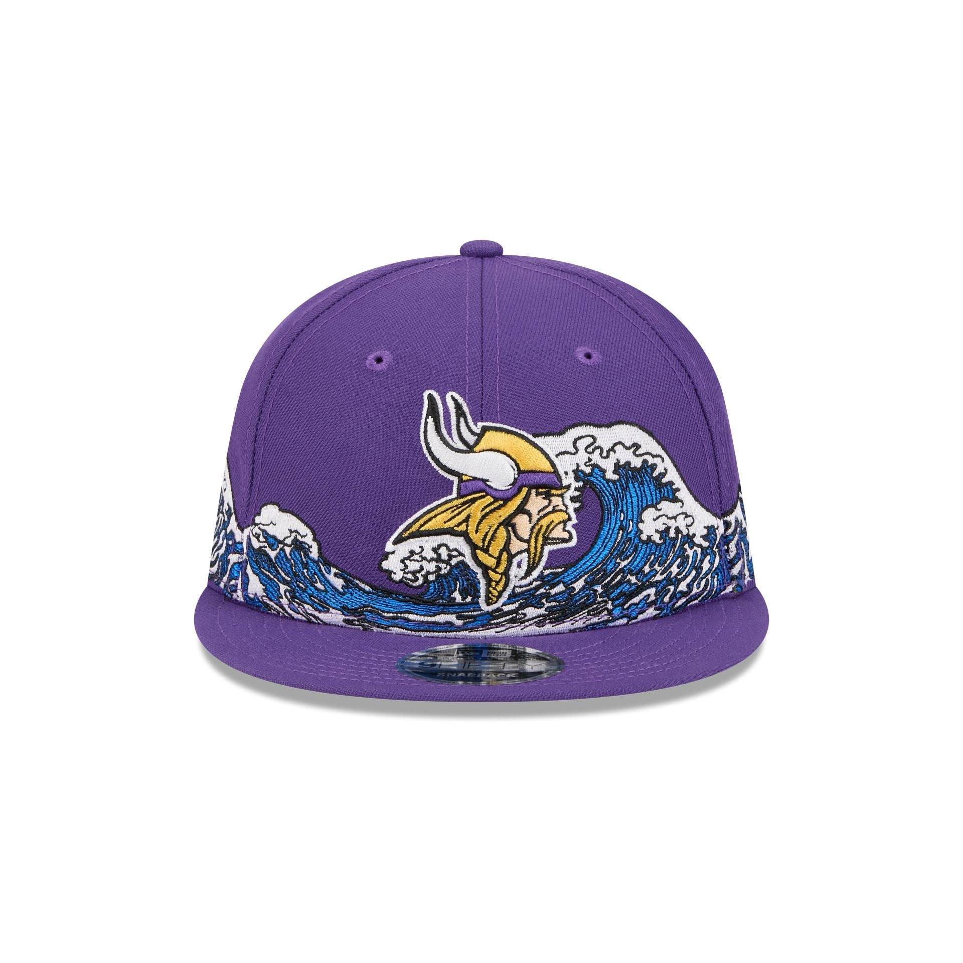 Minnesota Vikings Tidal Flow Retro Crown 9FIFTY Adjustable Hat