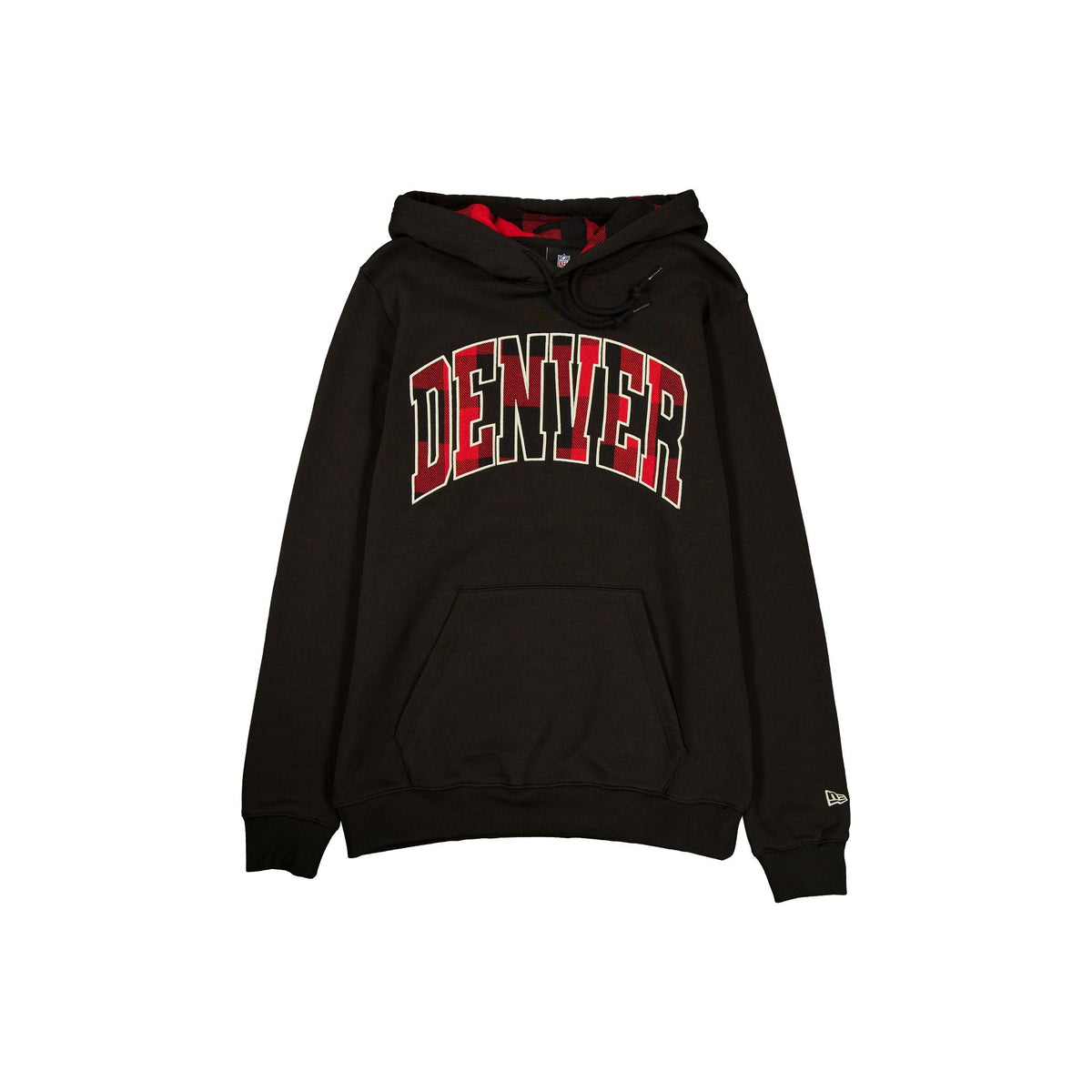 Denver Broncos Evergreen Check Hoodie