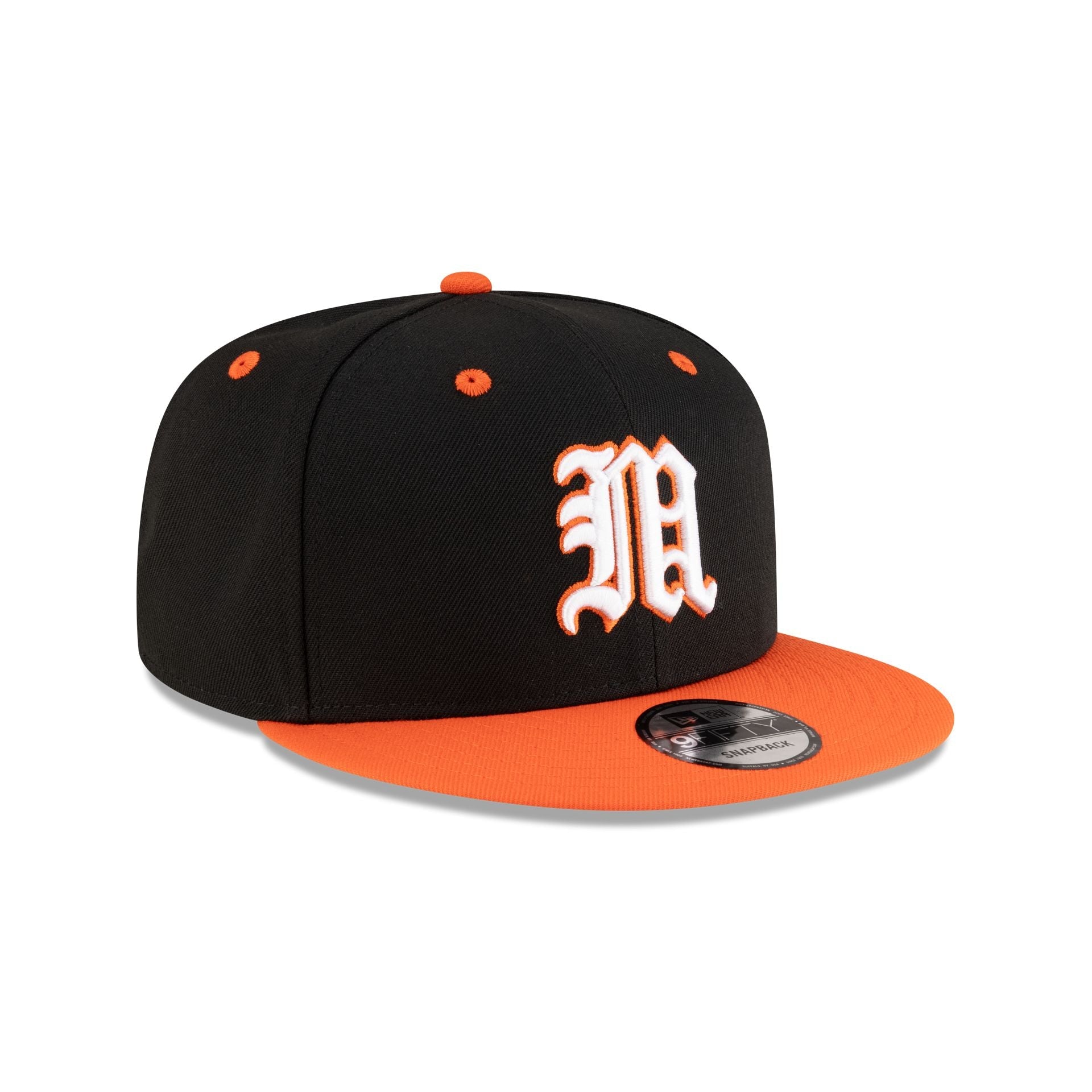 New Era x adidas Miami Hurricanes Black 9FIFTY Snapback Hat