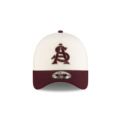 New Era x adidas Arizona State Sun Devils Chrome White 9FORTY A-Frame Snapback Hat