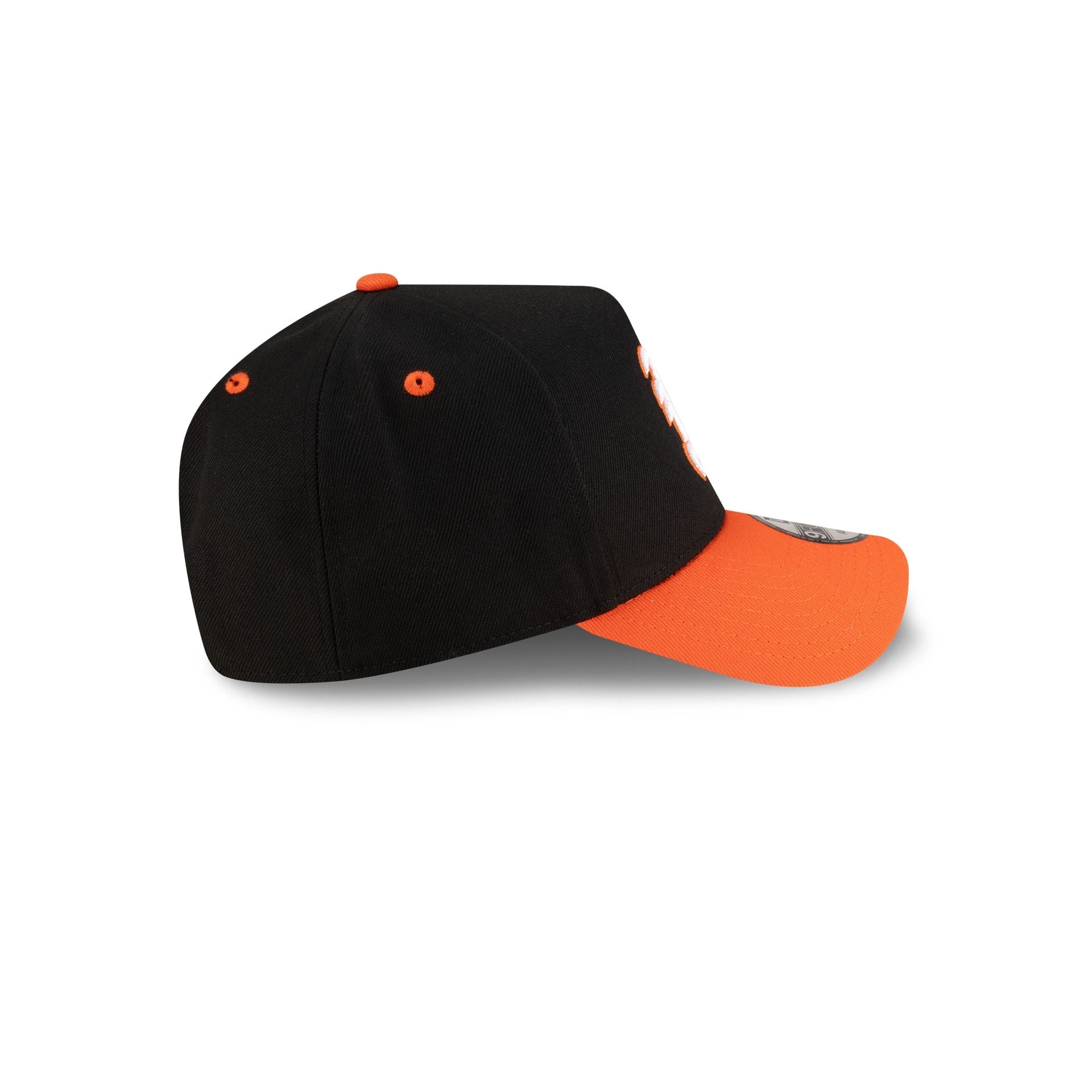 New Era x adidas Miami Hurricanes Black 9FORTY A-Frame Snapback Hat