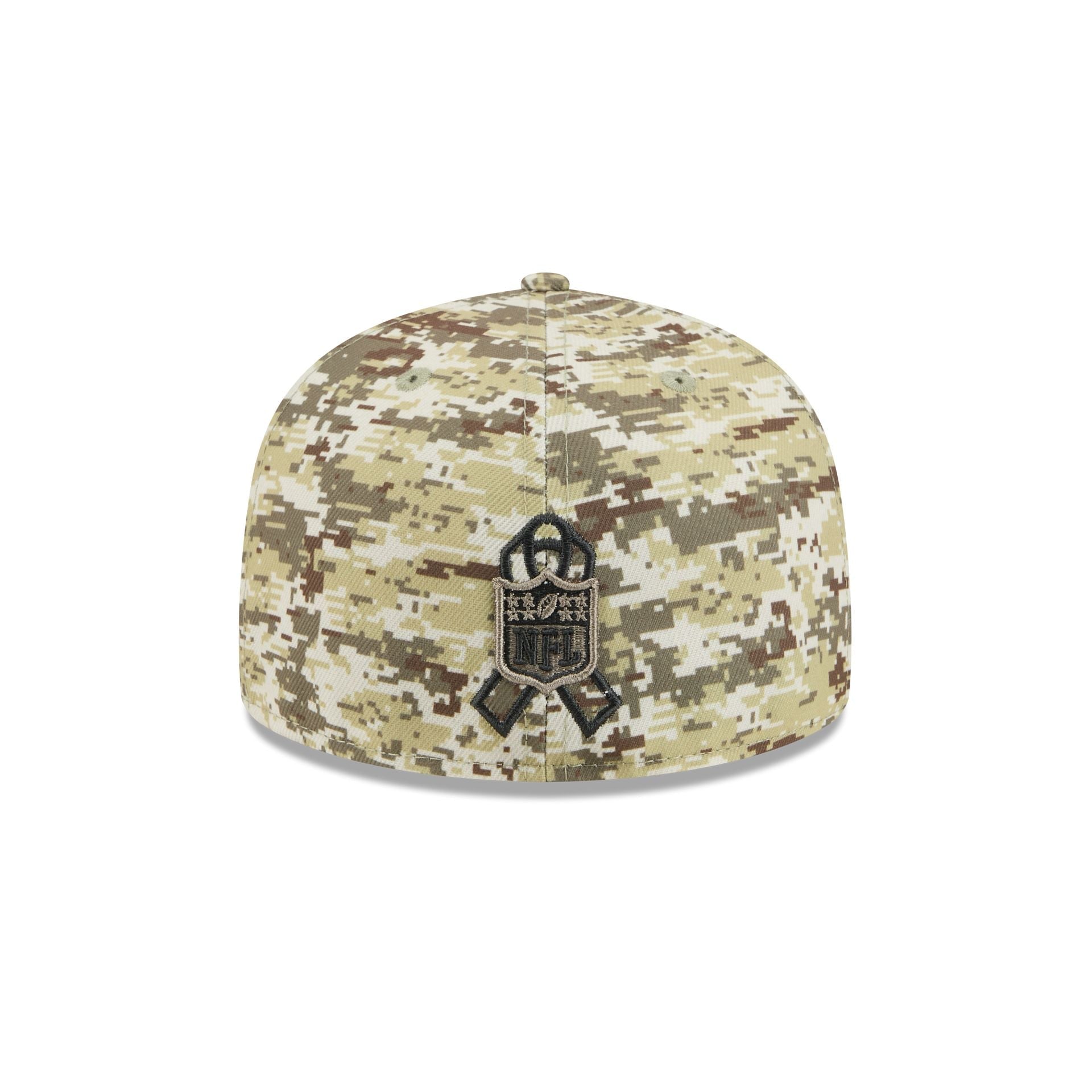 Las Vegas Raiders 2025 Salute to Service Fan Gear 59FIFTY Fitted Hat