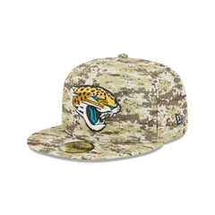 Jacksonville Jaguars 2025 Salute to Service Fan Gear 59FIFTY Fitted Hat