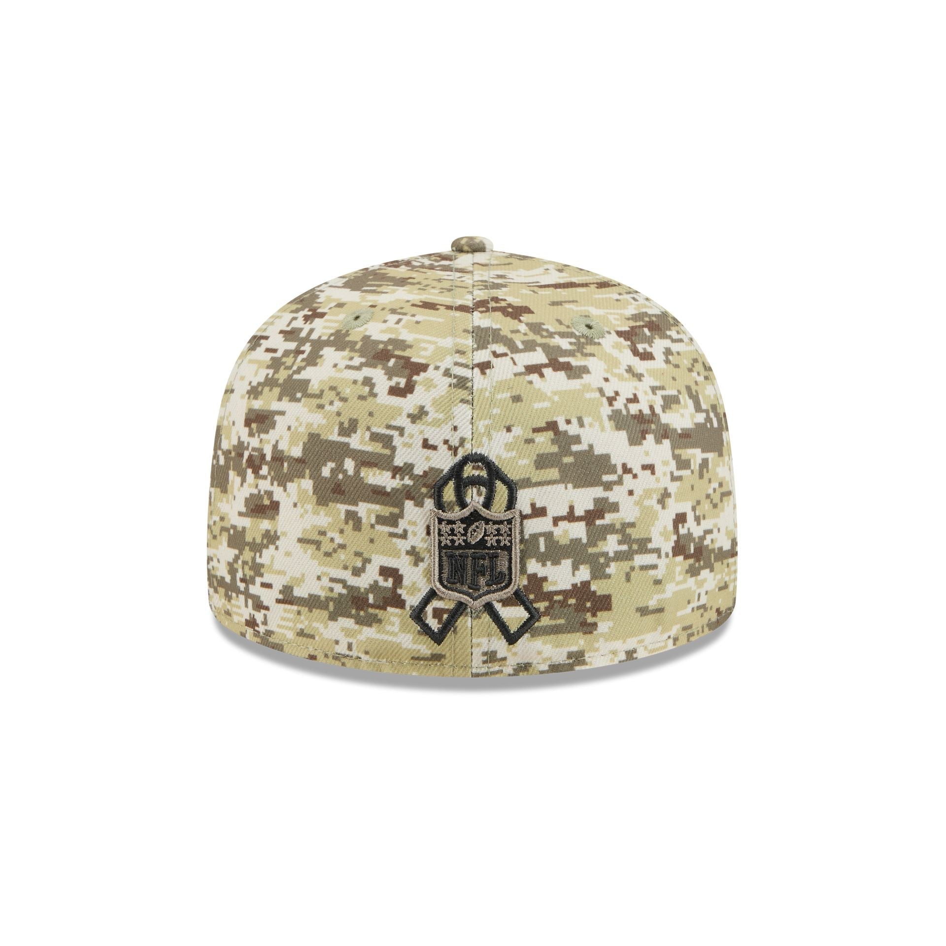 Los Angeles Rams 2025 Salute to Service Fan Gear 59FIFTY Fitted Hat