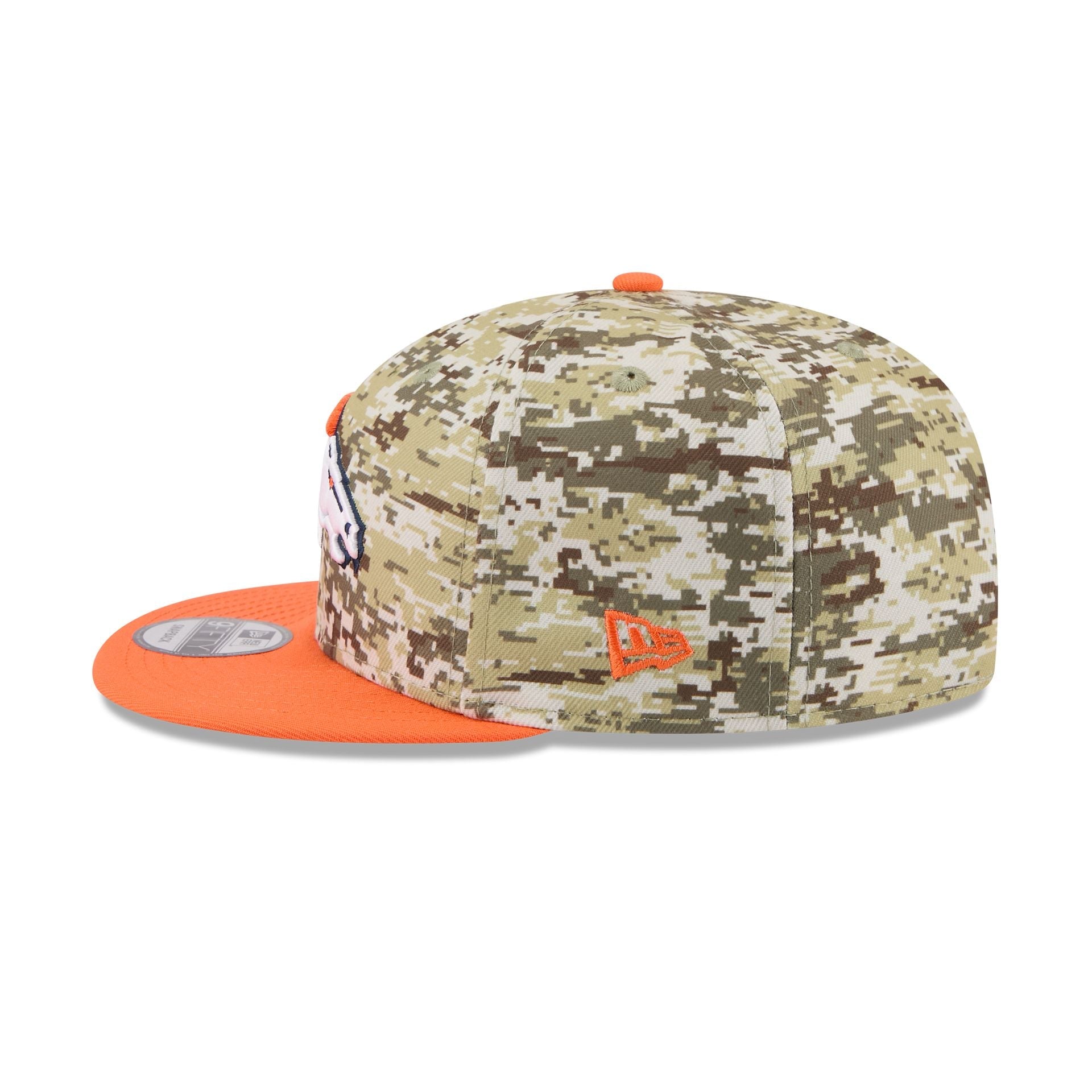 Denver Broncos 2025 Salute to Service Fan Gear 9FIFTY Snapback Hat