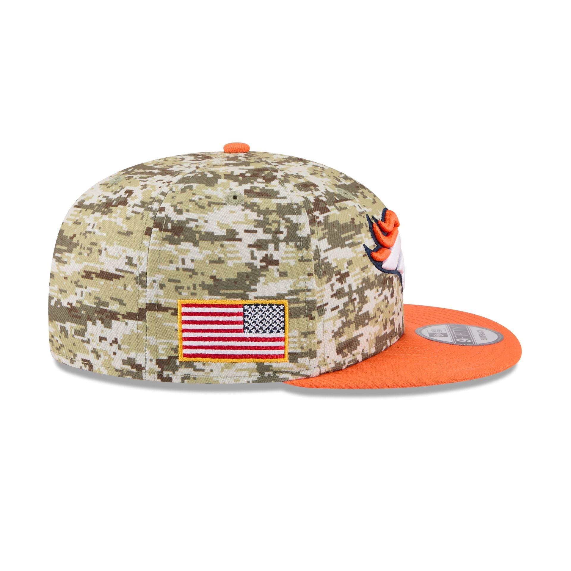 Denver Broncos 2025 Salute to Service Fan Gear 9FIFTY Snapback Hat
