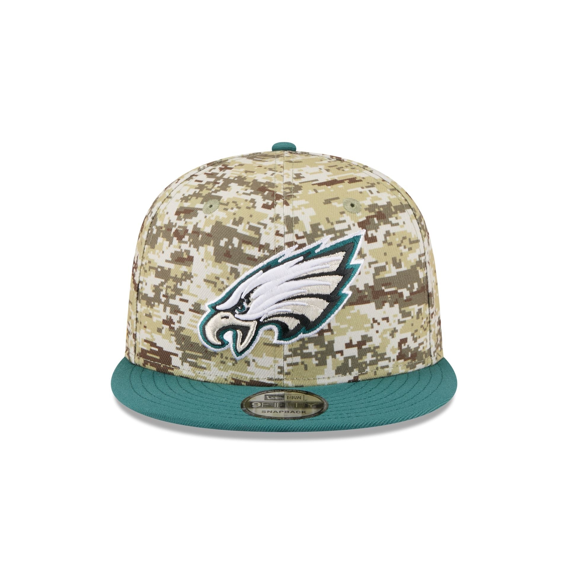 Philadelphia Eagles 2025 Salute to Service Fan Gear 9FIFTY Snapback Hat
