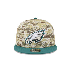 Philadelphia Eagles 2025 Salute to Service Fan Gear 9FIFTY Snapback Hat