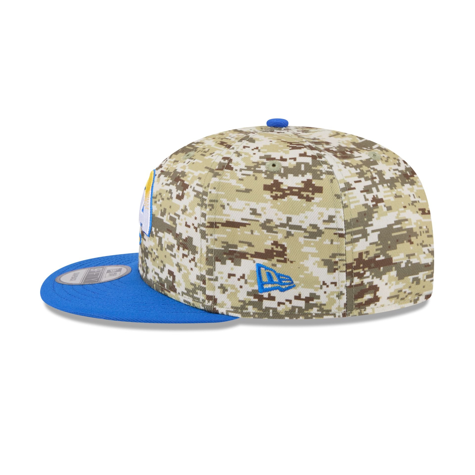 Los Angeles Rams 2025 Salute to Service Fan Gear 9FIFTY Snapback Hat