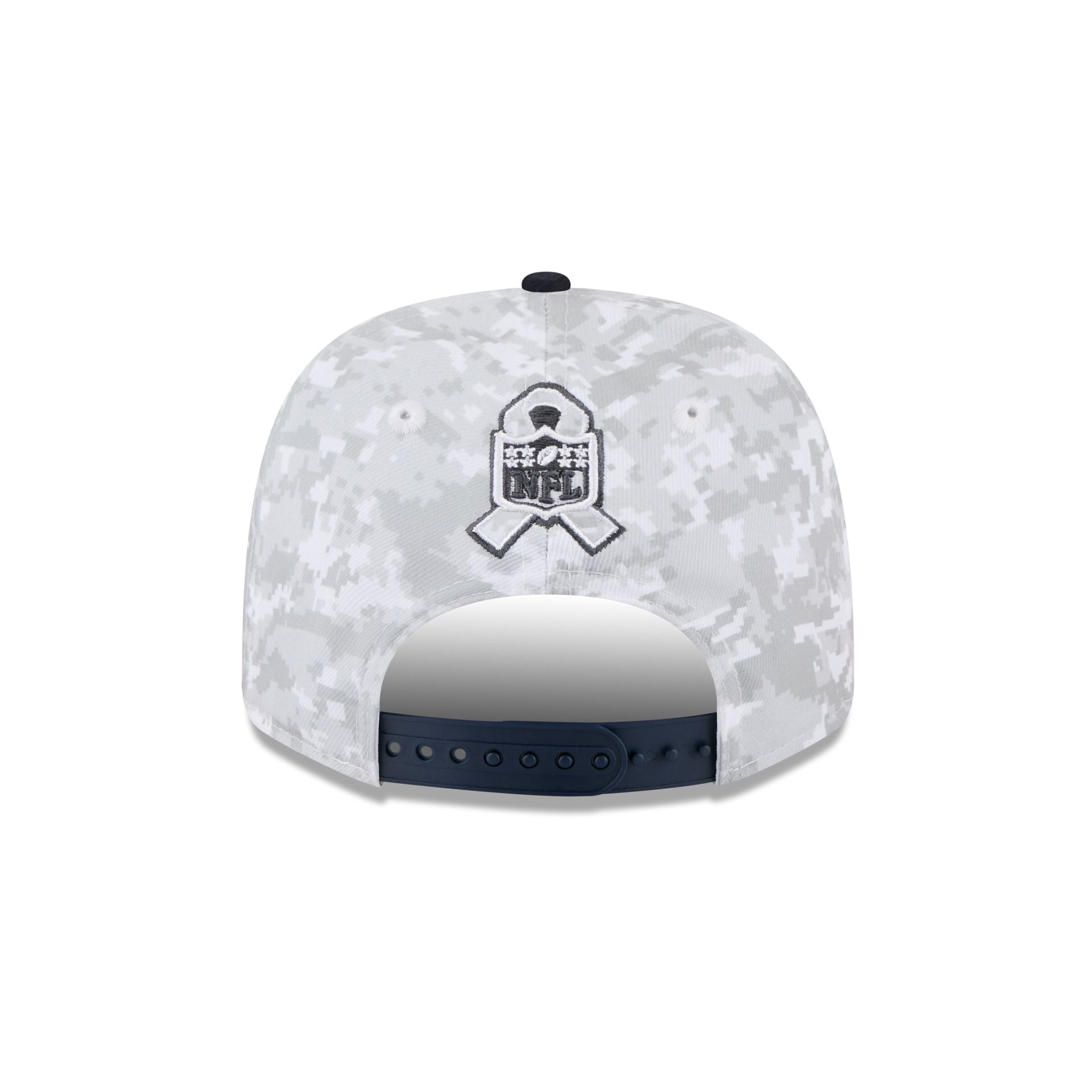 Houston Texans 2025 Salute to Service Fan Gear 9SEVENTY Stretch-Snap Hat