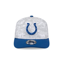 Indianapolis Colts 2025 Salute to Service Fan Gear 9SEVENTY Stretch-Snap Hat