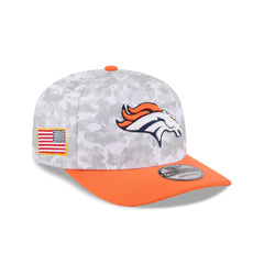 Denver Broncos 2025 Salute to Service Fan Gear 9SEVENTY Stretch-Snap Hat