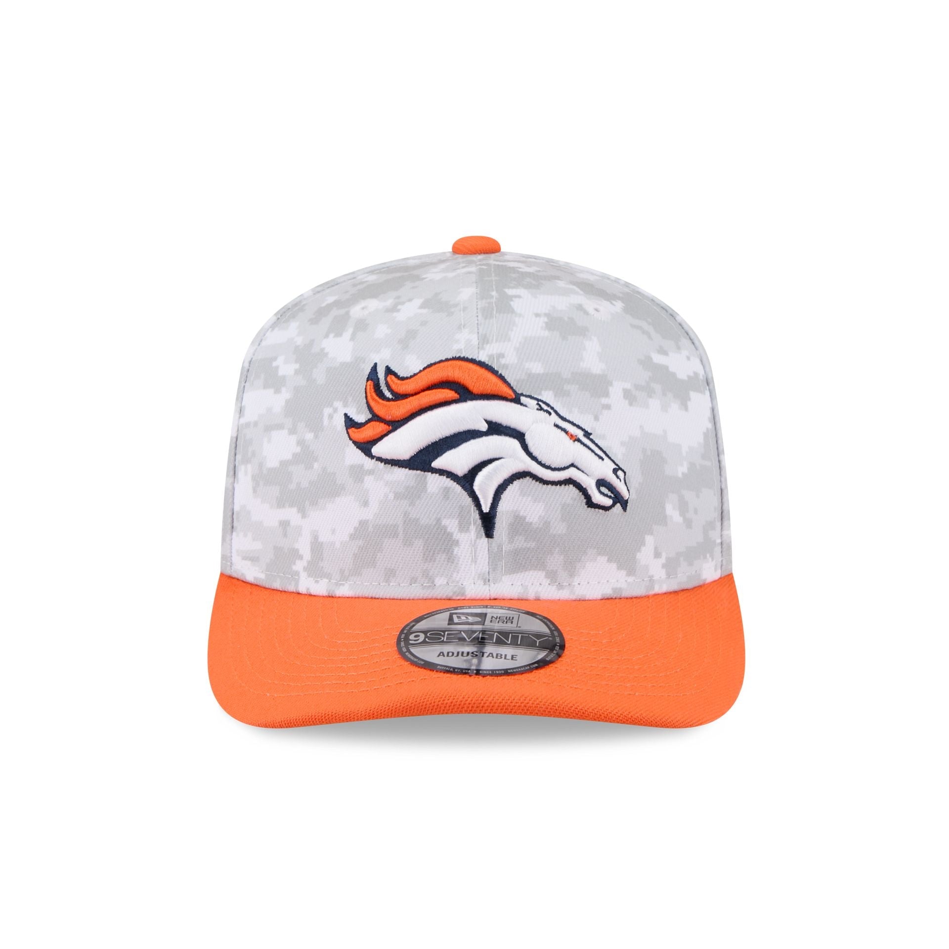 Denver Broncos 2025 Salute to Service Fan Gear 9SEVENTY Stretch-Snap Hat
