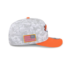 Denver Broncos 2025 Salute to Service Fan Gear 9SEVENTY Stretch-Snap Hat
