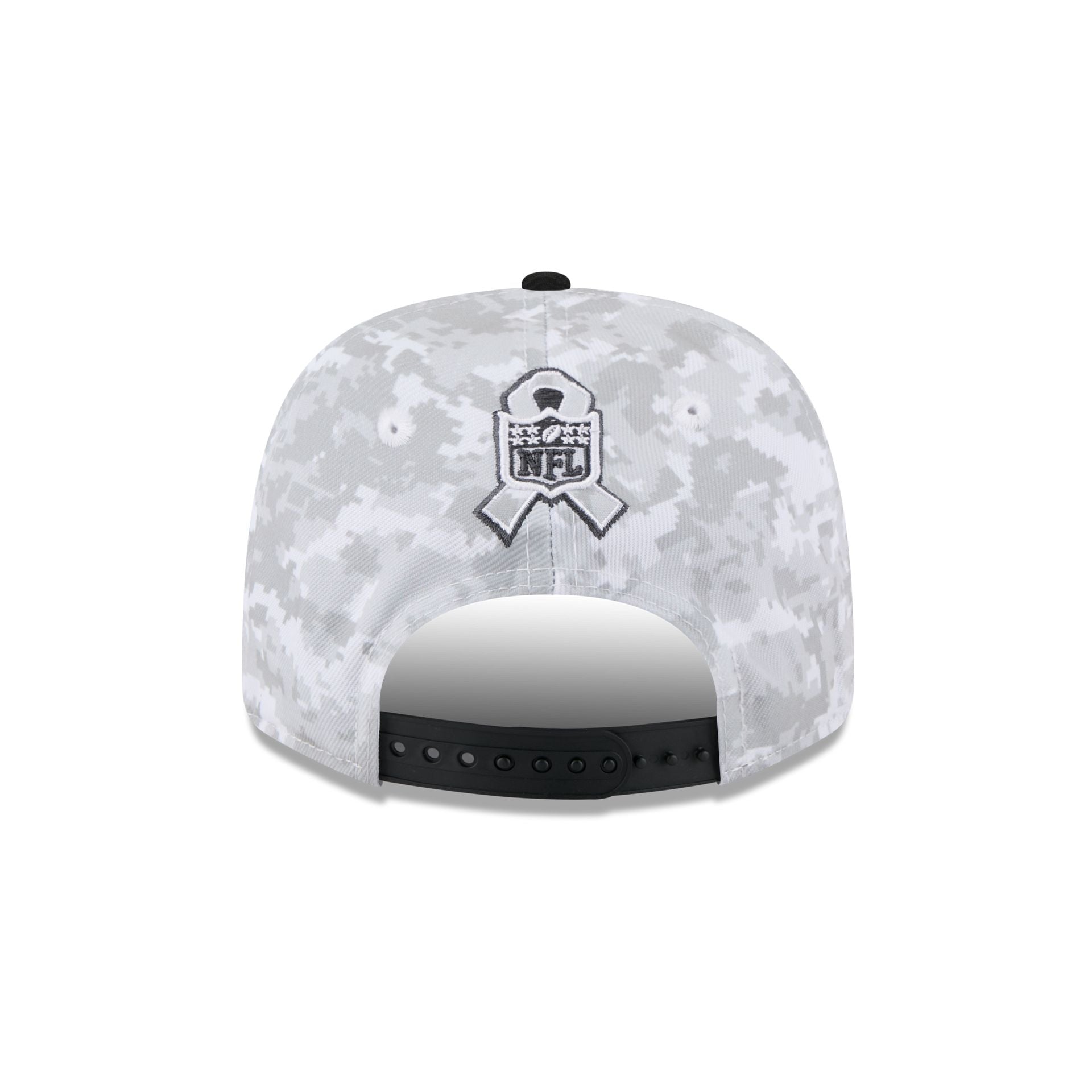 New Orleans Saints 2025 Salute to Service Fan Gear 9SEVENTY Stretch-Snap Hat
