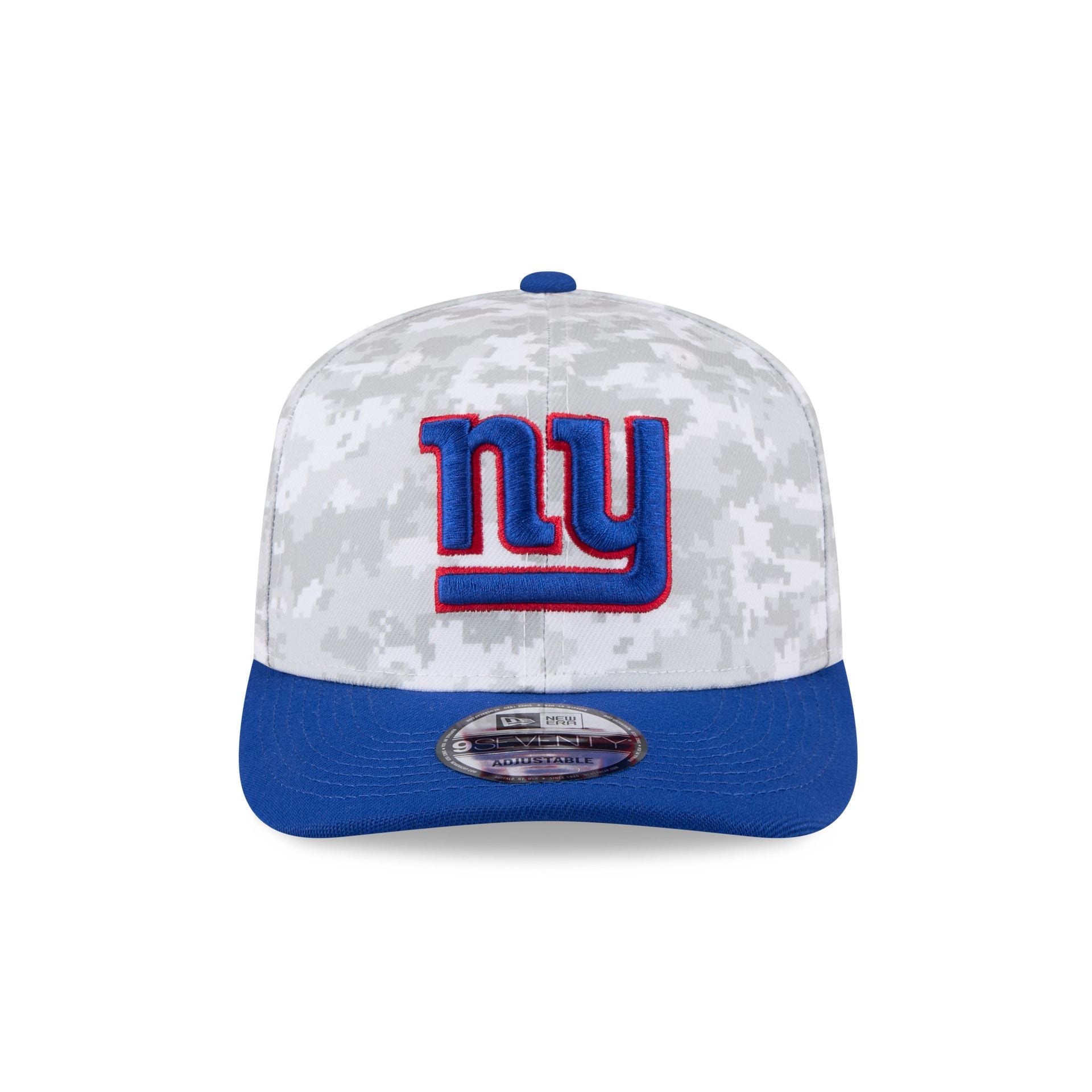 New York Giants 2025 Salute to Service Fan Gear 9SEVENTY Stretch-Snap Hat