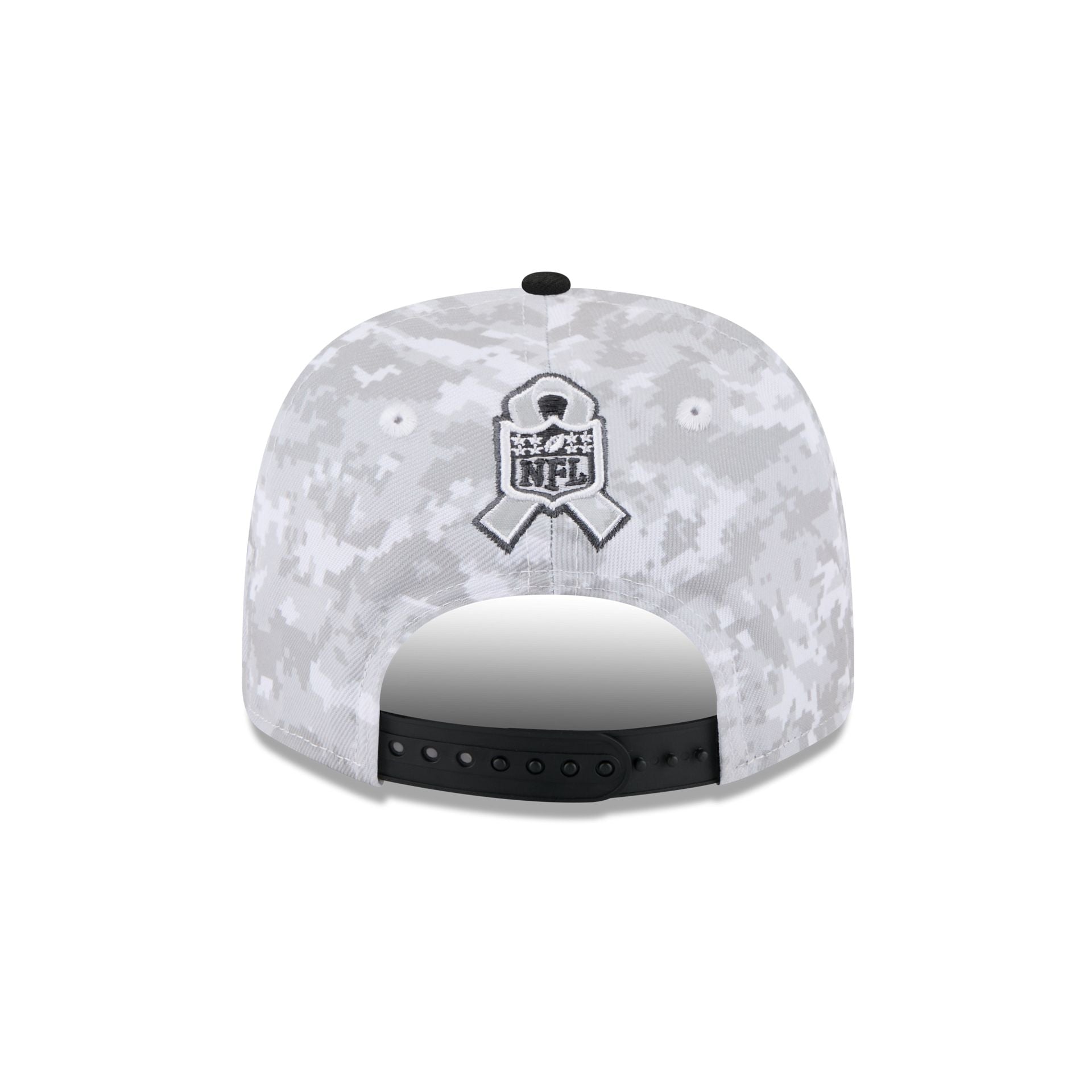 Pittsburgh Steelers 2025 Salute to Service Fan Gear 9SEVENTY Stretch-Snap Hat