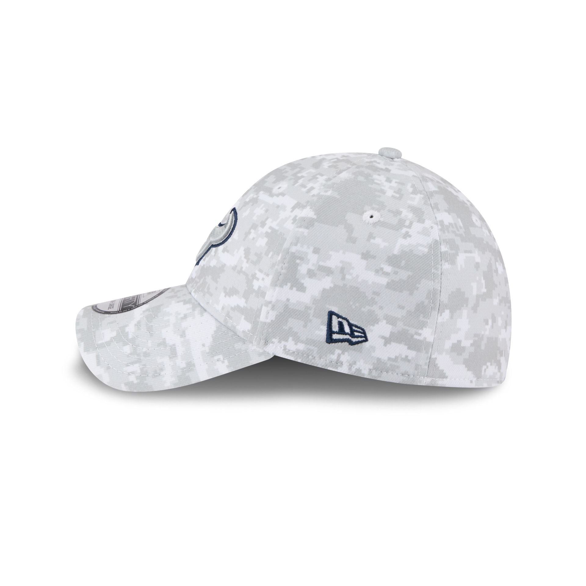 Houston Texans 2025 Salute to Service Fan Gear 39THIRTY Stretch Fit Hat