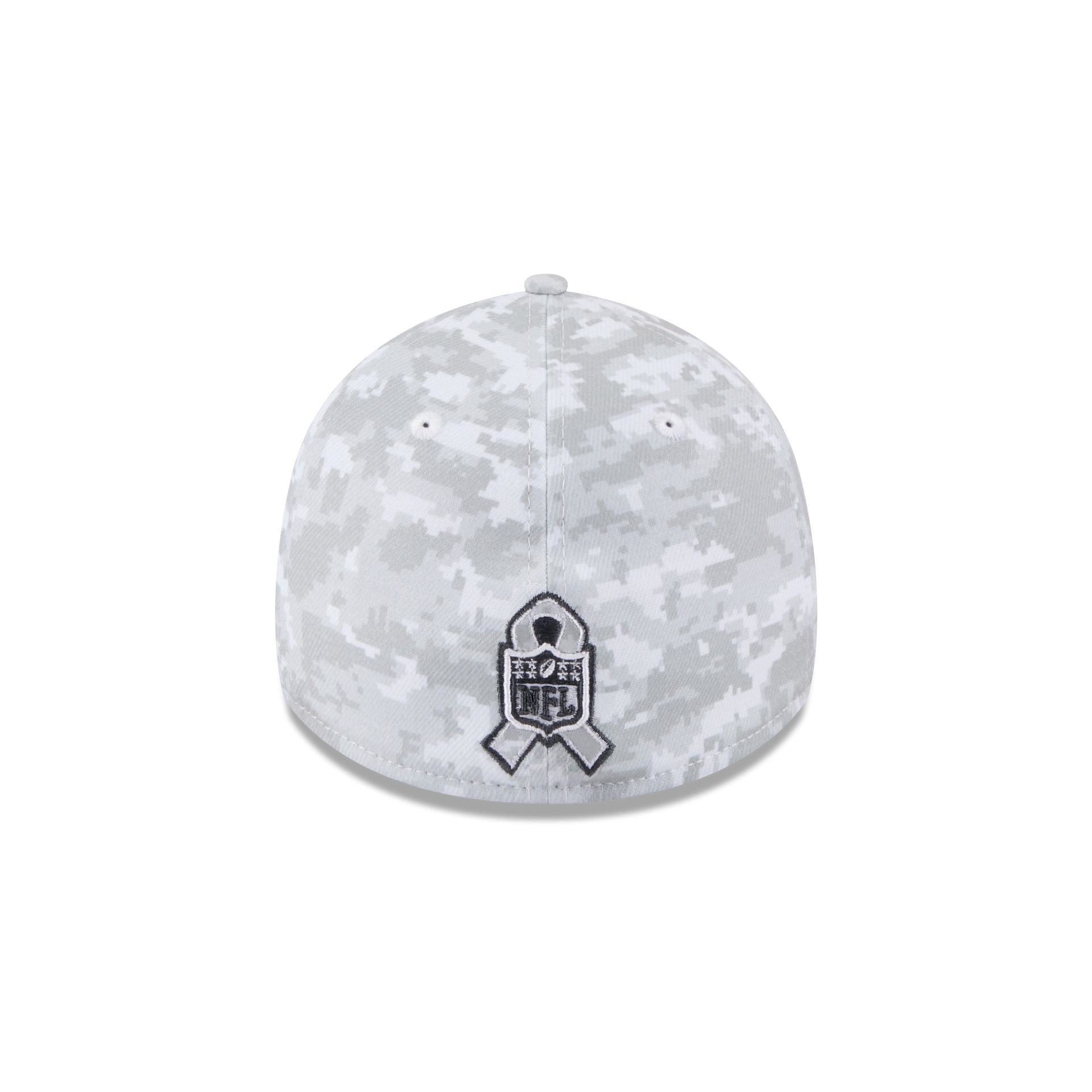 New York Jets 2025 Salute to Service Fan Gear 39THIRTY Stretch Fit Hat