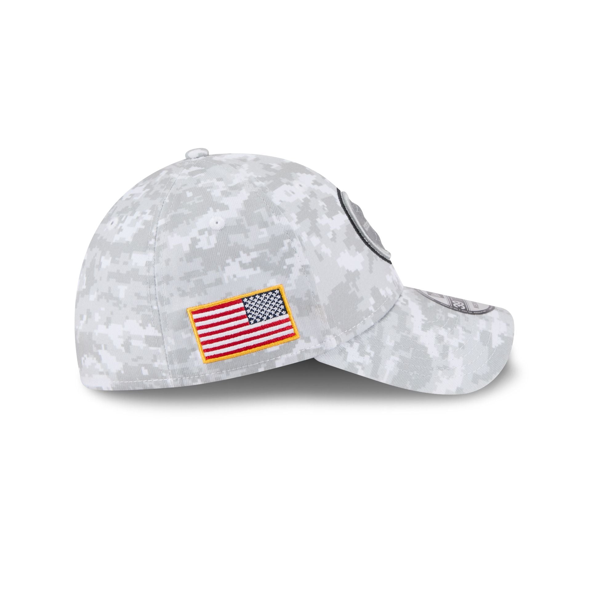 Pittsburgh Steelers 2025 Salute to Service Fan Gear 39THIRTY Stretch Fit Hat