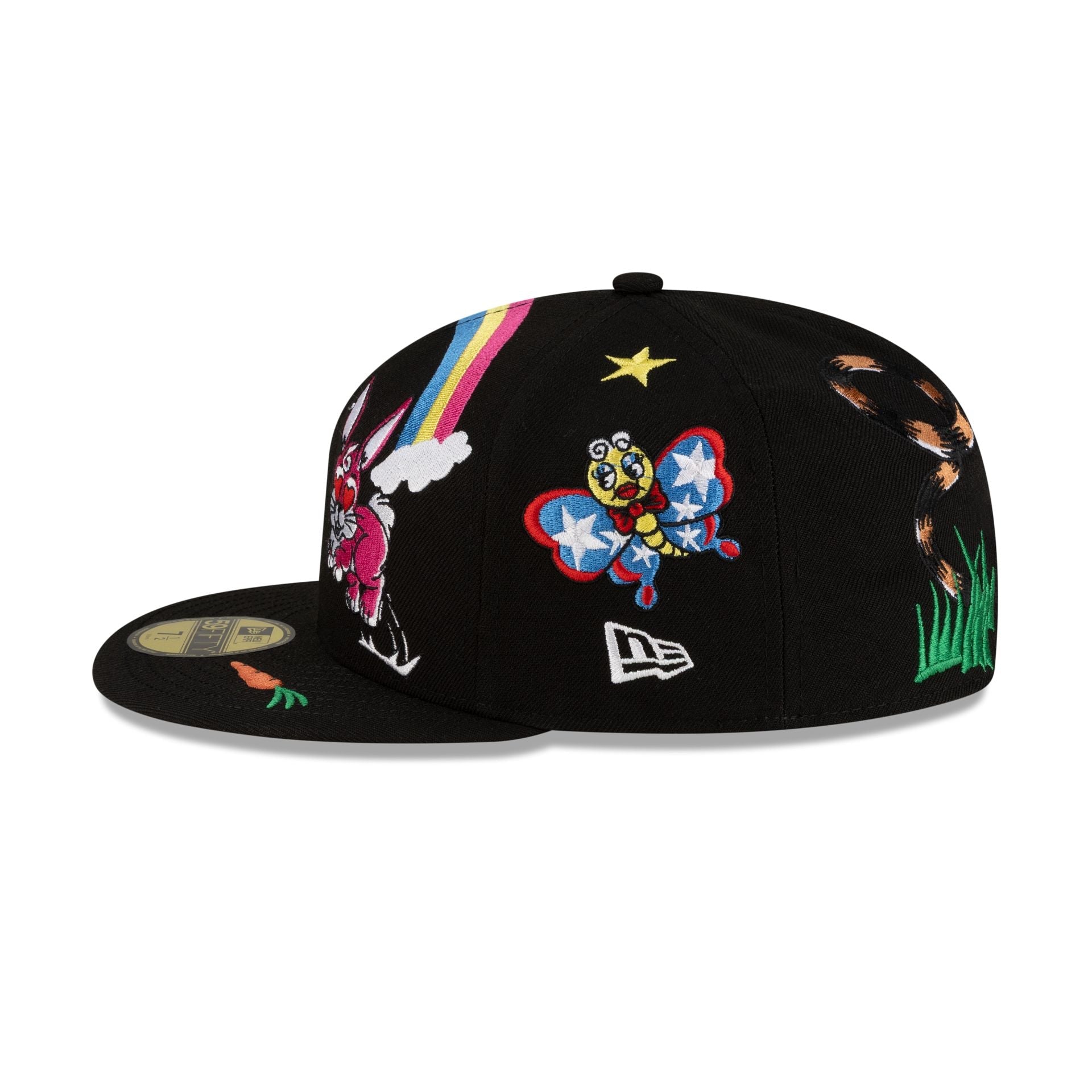 Kenzo Lucky Me Cartoon Black 59FIFTY Fitted Hat