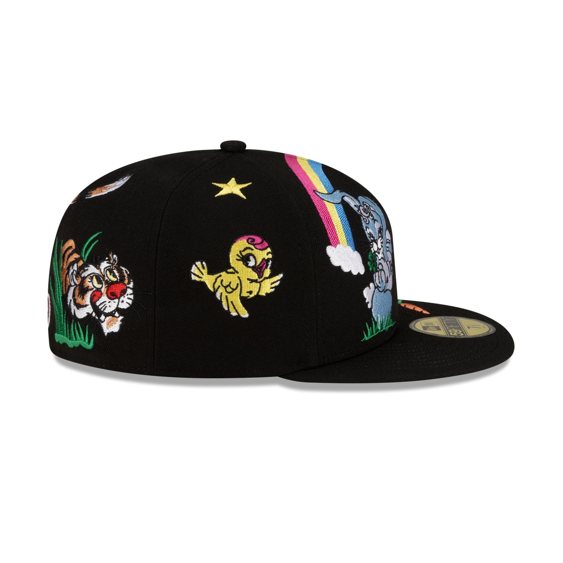 Kenzo Lucky Me Cartoon Black 59FIFTY Fitted Hat
