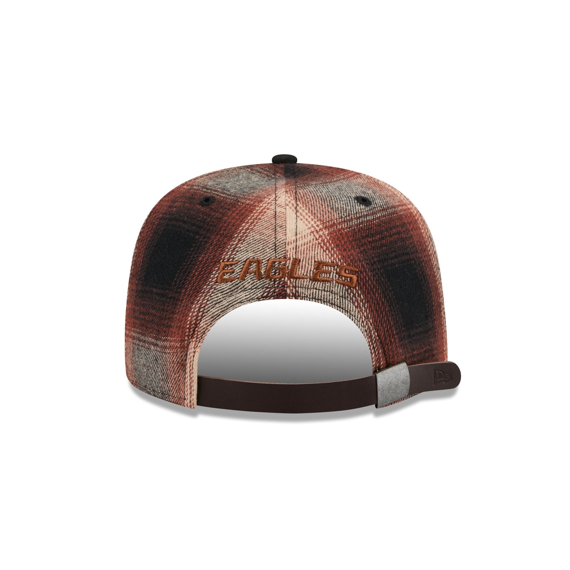 Philadelphia Eagles Grunge Plaid 9FIFTY A-Frame Adjustable Hat