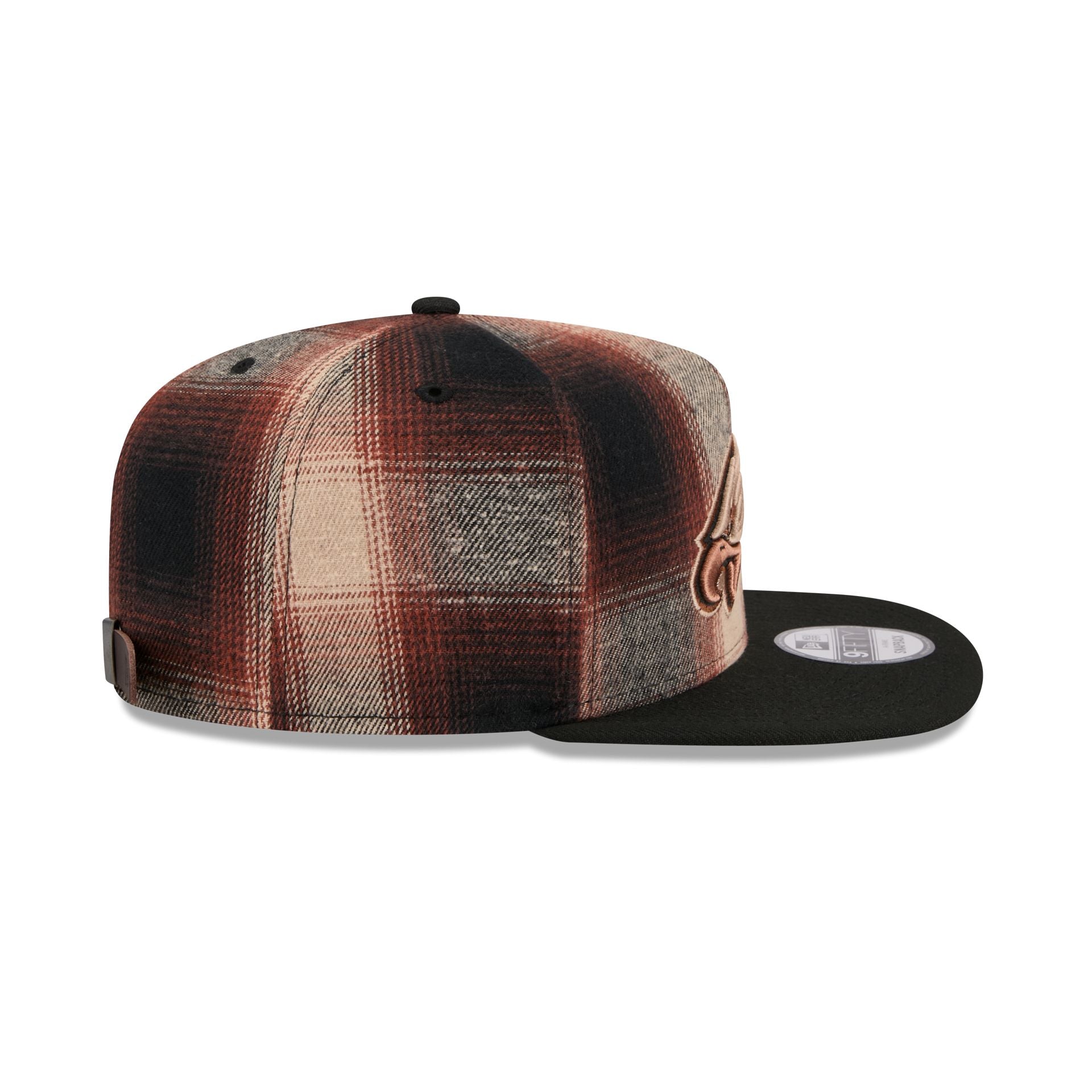 Philadelphia Eagles Grunge Plaid 9FIFTY A-Frame Adjustable Hat
