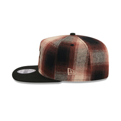 Florida Panthers Grunge Plaid 9FIFTY A-Frame Adjustable Hat