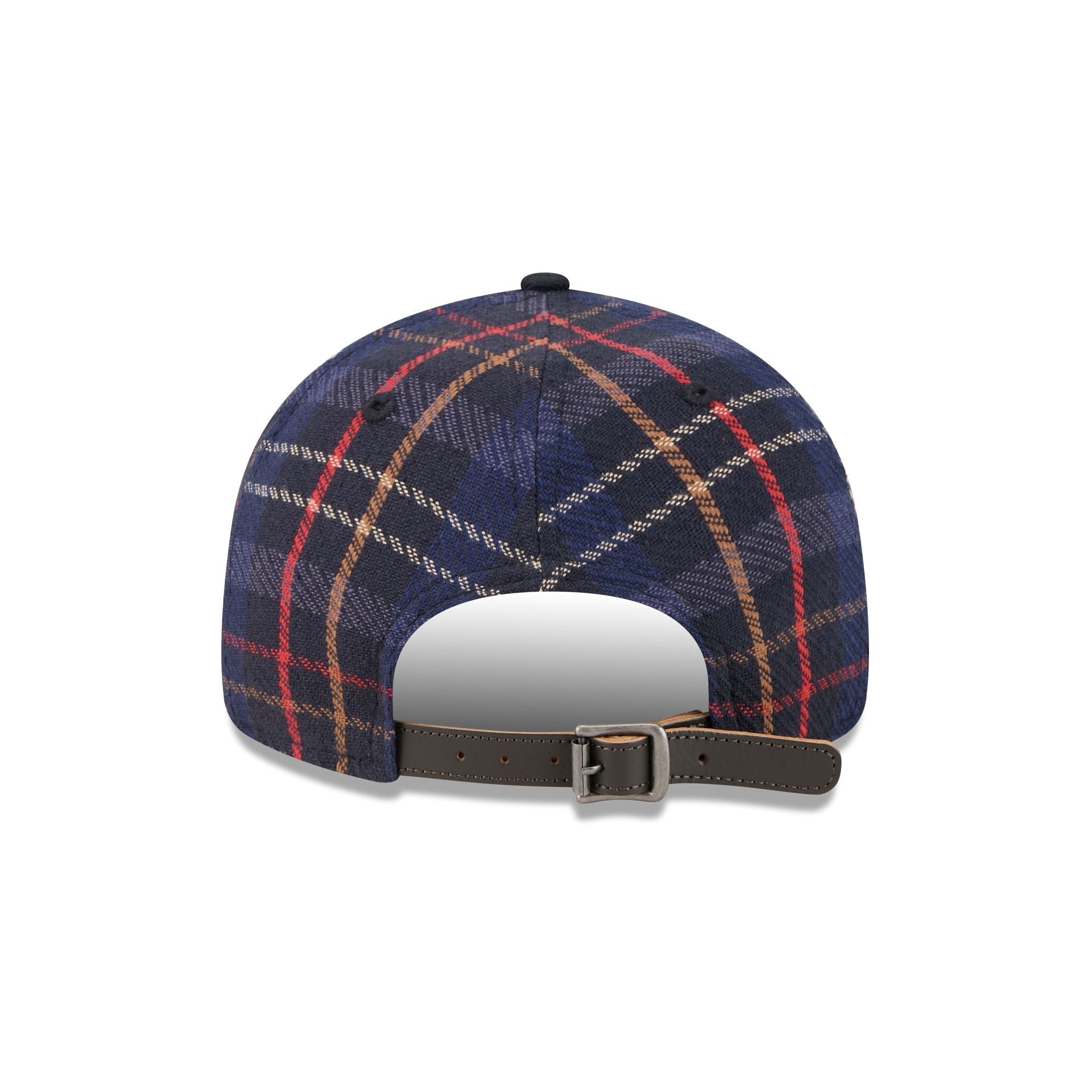 Denver Nuggets Grunge Plaid Retro Crown 9FIFTY Adjustable Hat