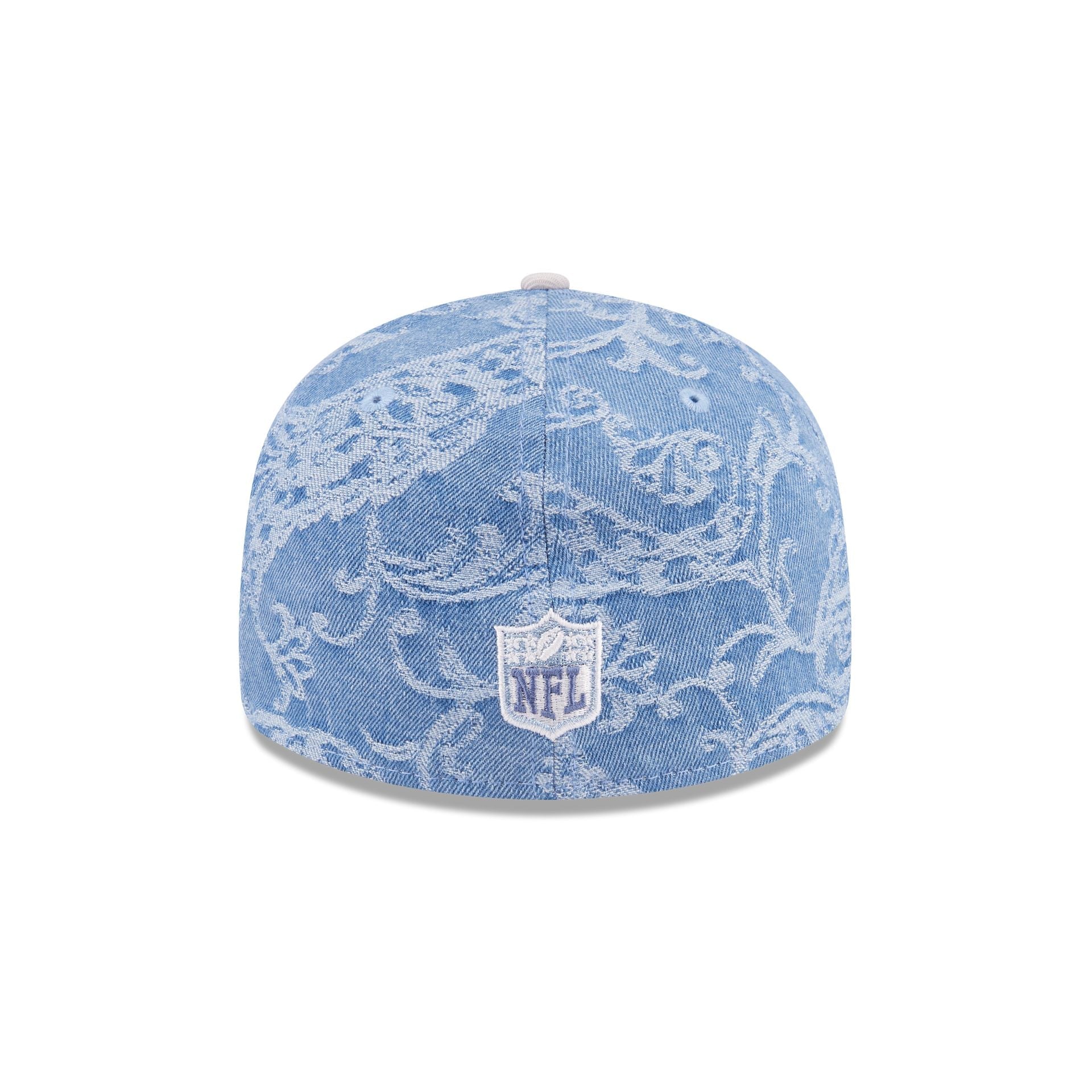 Just Caps Jacquard Denim Kansas City Chiefs Retro Crown 59FIFTY Fitted Hat