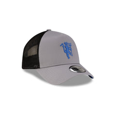 Manchester United FC Seasonal Graphite 9FORTY A-Frame Trucker Hat