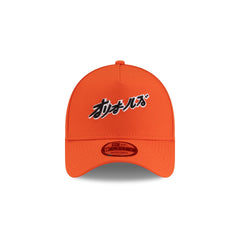 Hyperfly Katakana x Baltimore Orioles Orange9FORTY A-Frame Snapback Hat