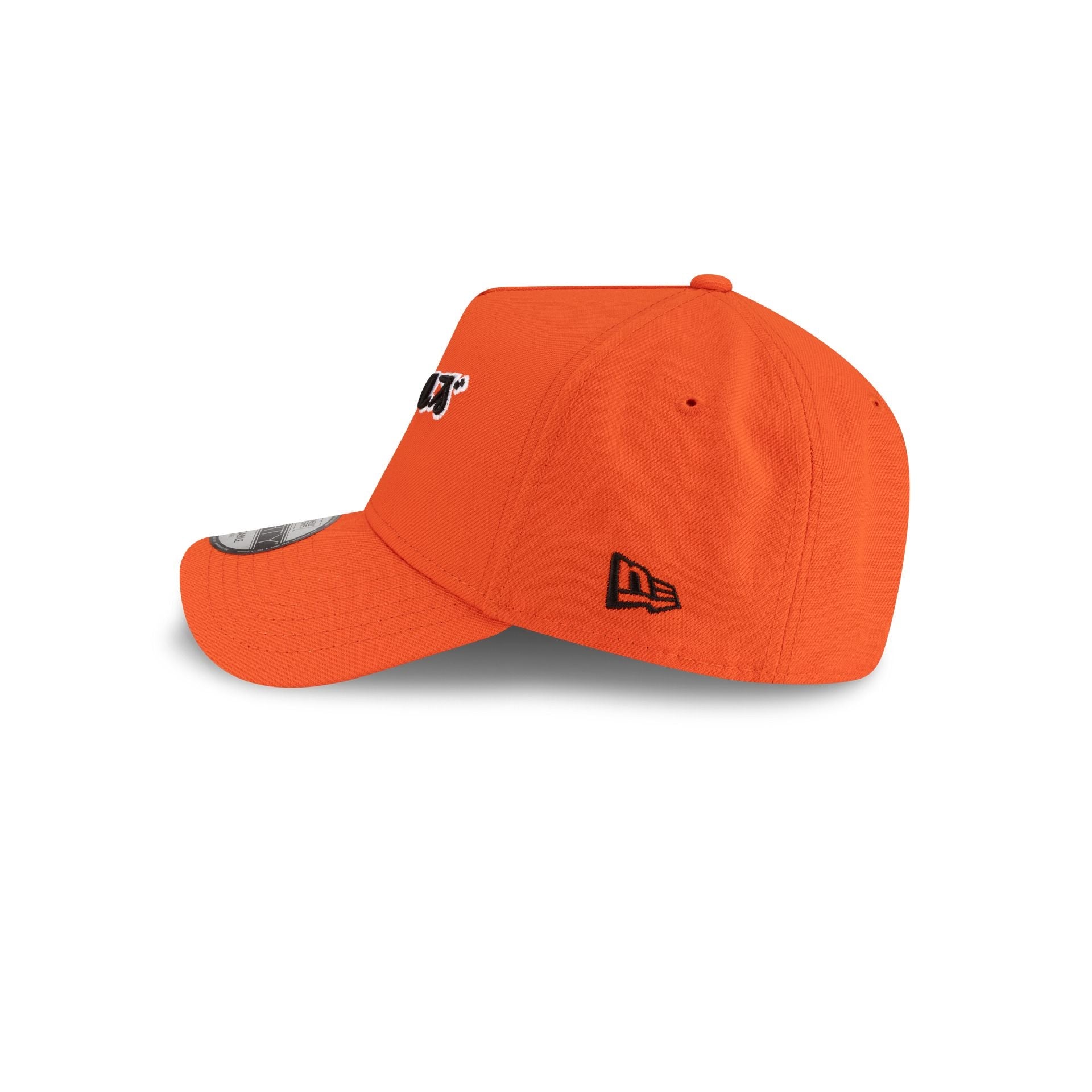 Hyperfly Katakana x Baltimore Orioles Orange9FORTY A-Frame Snapback Hat