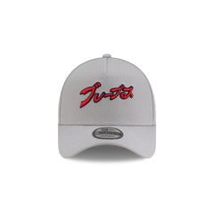 Hyperfly Katakana x Atlanta Braves Gray 9FORTY A-Frame Snapback Hat