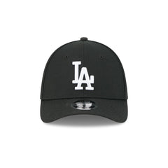 Los Angeles Dodgers Black and White 39THIRTY M-Crown Stretch Fit Hat
