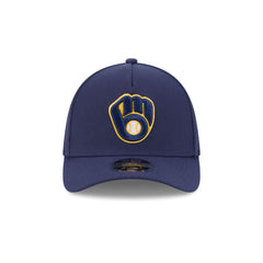 Milwaukee Brewers 39THIRTY M-Crown A-Frame Stretch Fit Hat